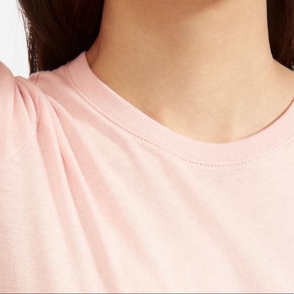 Everlane pink cotton crew tee - Picture 4 of 8